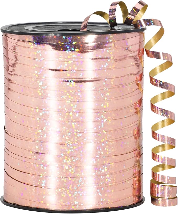 Rose Gold Curling Ribbon by OMISELIO