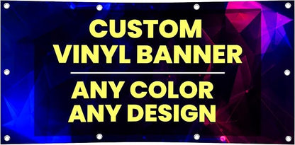 Custom Banner Printing, Vinyl Banners, Any Size Any Color Banners, by FactoryofStickers