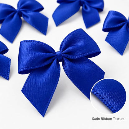 100 Pcs Mini Bows + 100 Glue Dots, - Image 9