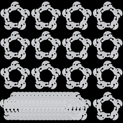 50 PCS Reusable Balloon Clips, Plastic Balloon Arch Connectors Balloon Garland by Unknown