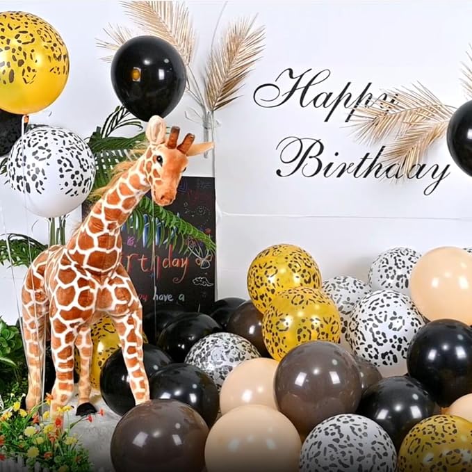 Cheetah Print Balloons, Animal Print Party Decorations - Image 4