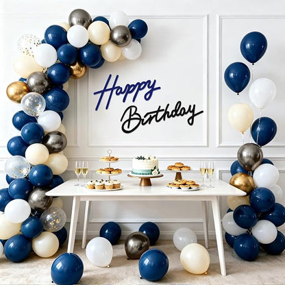 TONIFUL Happy Birthday Sign for Backdrop - Image 6