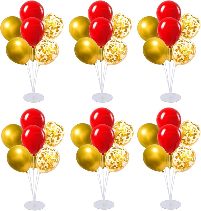 6 Set Balloon Stand Kit for Table Centerpieces by Unknown