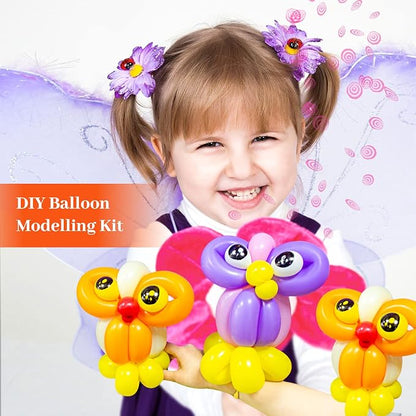 Long Orange Balloons Kit for Kids Party Decor - Image 5