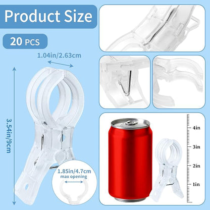 PUGPIU 20 Pack Balloon Arch Clips - Image 2