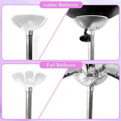 TekXYZ Telescoping Balloon Stand Set of 2, 1.5-7FT Adjustable Height | Sturdy & - Image 4