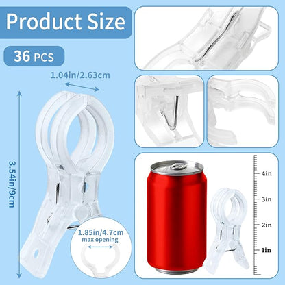 PUGPIU 36 Pack Balloon Arch Clips - Image 2