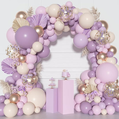 Ouddy Party Dusty Purple Balloon Arch Garland Kit 18 12 10 5Inch | Different - Image 7