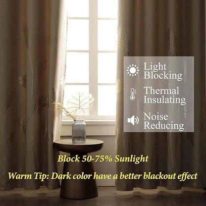 Thermal Insulated Blackout Curtains 108 Inches Long - Image 6