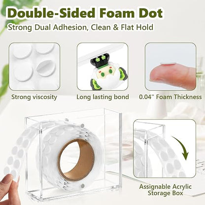 400 PCS 1mm Double Sided Foam Dots - Image 3