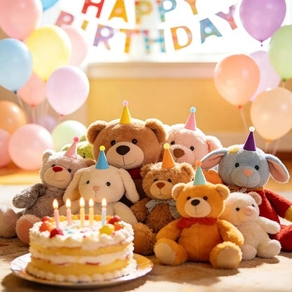 CANREVEL Mini Party Hats for Stuffed Animals Headwear, Birthday Hats - Image 5