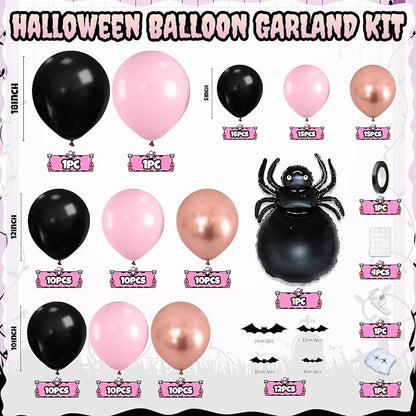 Halloween Balloon Arch Garland Kit - Image 2