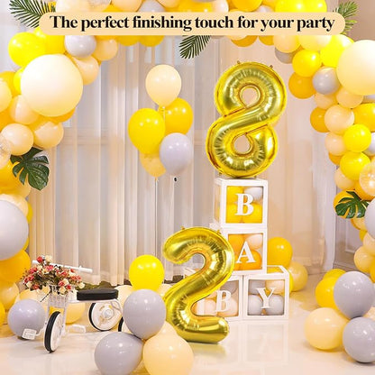 Joycard 40 Inch Gold Foil Helium Balloons - Image 5