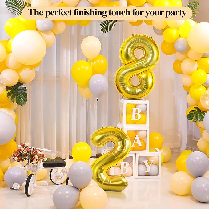 Number 97 Balloons for 97th Birthday Party Decorations, 0-100 Large No.97 - Image 5
