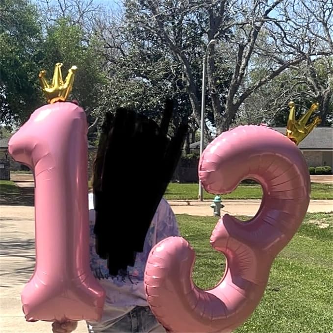 40 Inch Number 9 Balloons, Self Inflating Balloons - Image 7