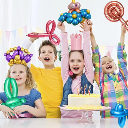 260 Metallic Multi Long Balloons - Image 5