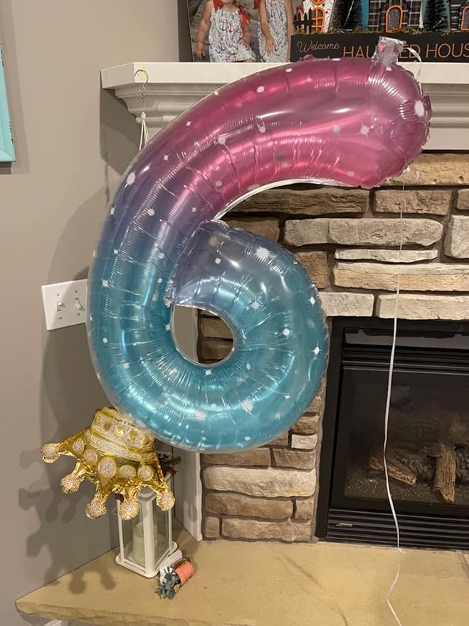 Number 4 Balloon 40 Inch for 4 14 Birthday Decorations, - Image 4