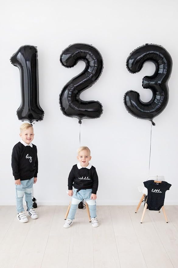 Black 100 Balloon - Image 3