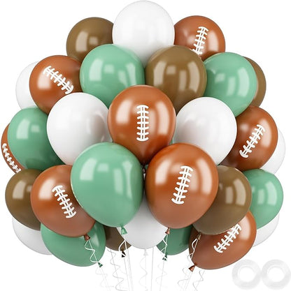 Football Balloons, Football Party Decorations by FEYG