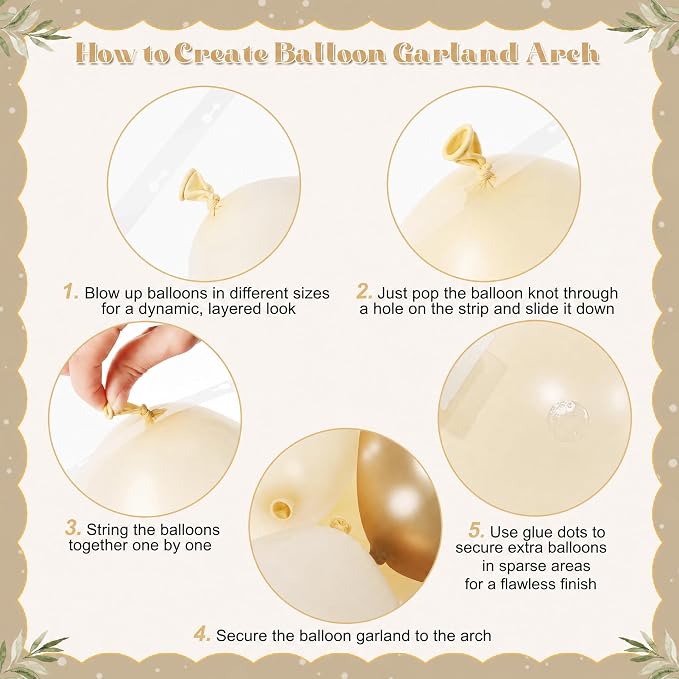 Pink and Yellow Balloon Arch Kit - Image 6
