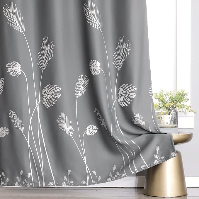 Sliding Glass Door Curtain 80W x 84L Inch Thermal Insulated Blackout Curtain 84 - Image 4