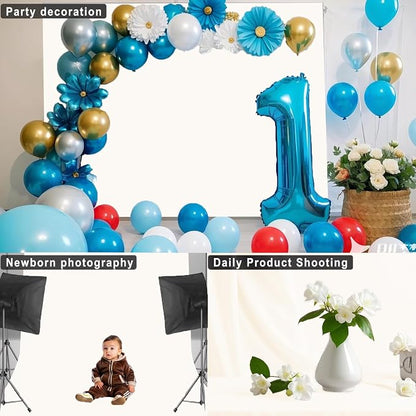 Ivory Photography Backdrop for Photoshoot, 7x10 FT | Versatile Studio Photo - Image 5