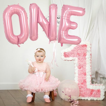 40 Inch Pastel Pink ONE Balloon - Image 3