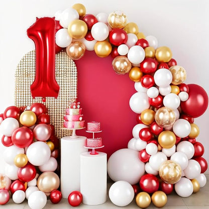 Red Number 18 Balloons, 40 Inch Big Large Foil Number Balloons, Jumbo Giant - Image 3