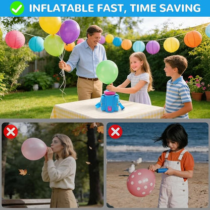 Mostop Balloon Pump Electric: Portable Cordless Balloon Blower Machine - Image 2