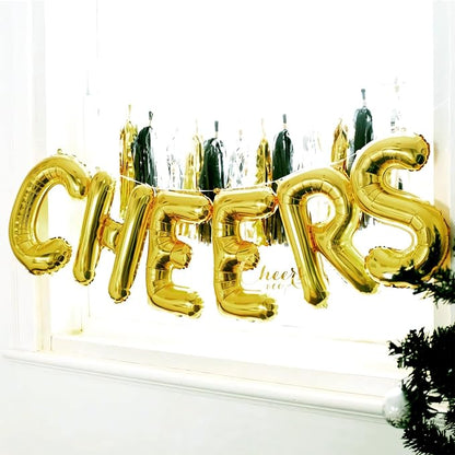 Letter Balloons Gold Party Balloon - Image 2