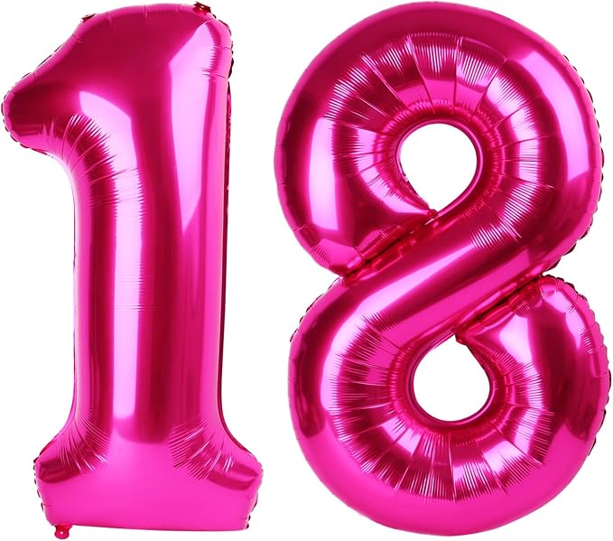 Hot Pink 18 Balloon by IWERP