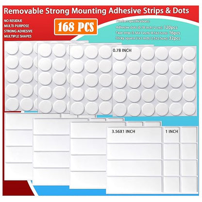 Double Sided Sticky Tape, No Glue Residue Removable Stickers - Image 3