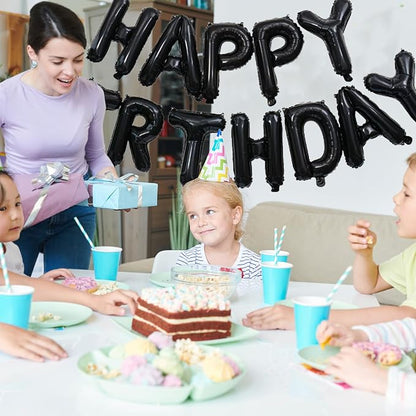 16" Happy Birthday Balloon Banner Foil - Image 6