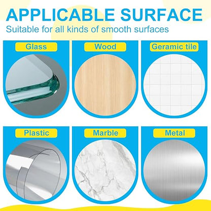 900Pcs Clear Adhesive Dots, Double Sided, No Trace, 0.31 x 0.51 | Museum Putty - Image 5