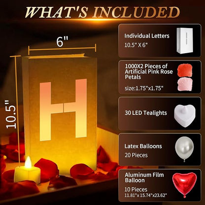 Happy Birthday Decorations, Include Light up Letters, - Image 2