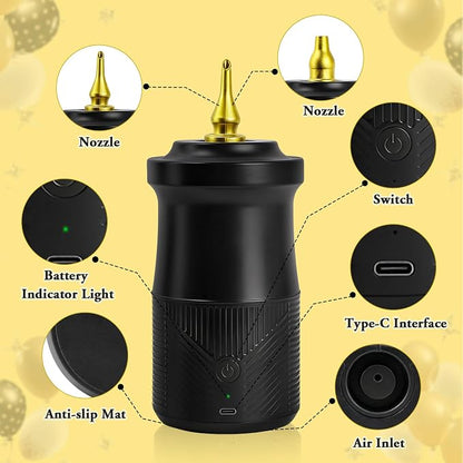 IDAODAN Electric Balloon Pump, Portable Electric Balloon Blower Machine - Image 5