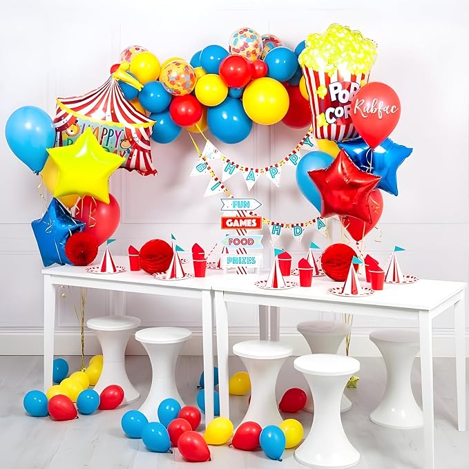 RUBFAC Carnival Circus Balloon Kit - Image 6