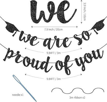 Graduation Decorations 2026, Congratulation Banner, Congrats Grad Sign Decor - Image 3