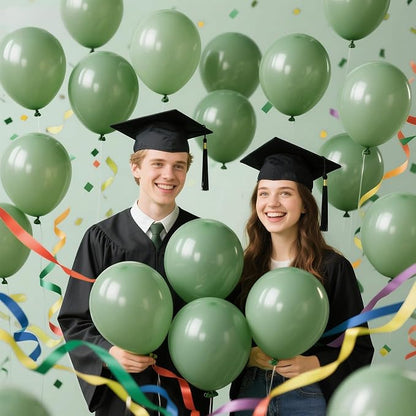 200pcs Sage Green Balloons 5 Inch, Small Mini Latex Balloons - Image 7
