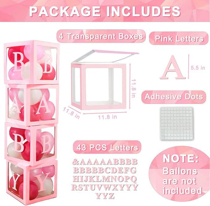 Ledido Transparent Balloon Boxes - Image 2