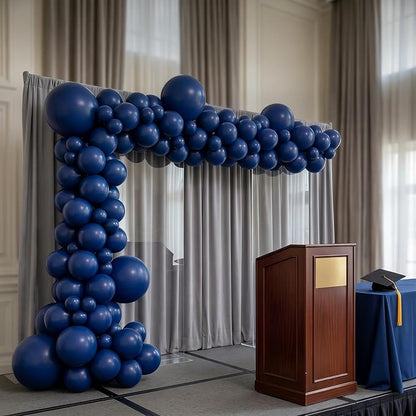 102pcs Navy Blue Balloons Garland Arch Kit, 18 12 10 5 Inch Balloons | Balloons - Image 5