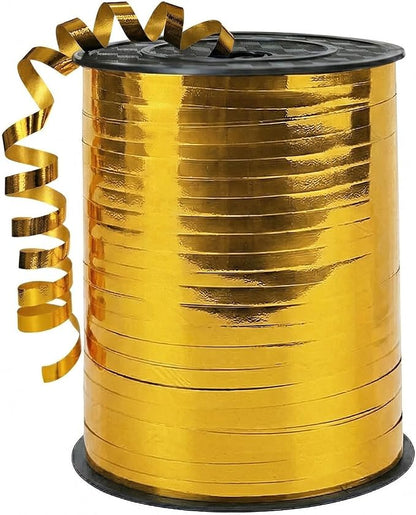 500 Yards Curling Ribbon， Bright Gold Balloon String Ribbon，for Gift by Unknown