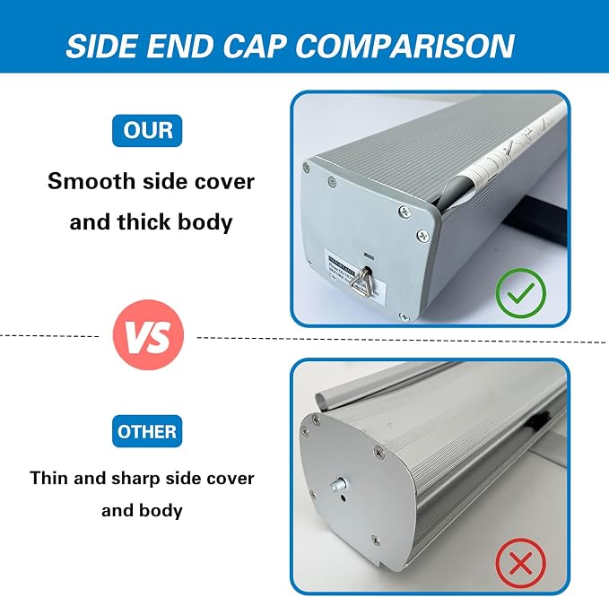 CUSTOM Retractable Banner Stand, Banners are made from curl-free fabric - Image 6