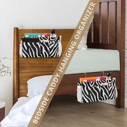 Bedside Caddy Hanging Bunk Bed Caddy Bed Organizer Hanging Pocket - Image 7
