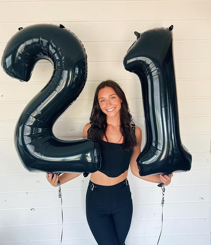 Black 21 Balloon - Image 7