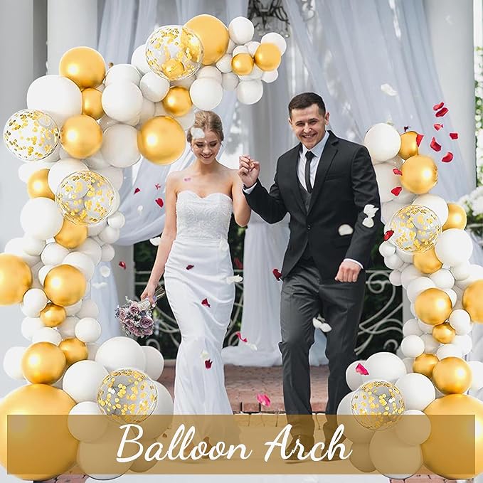 AerWo Black Balloon Arch Kit, 8.2ft & 6ft Half Balloon Arch Stand - Image 2