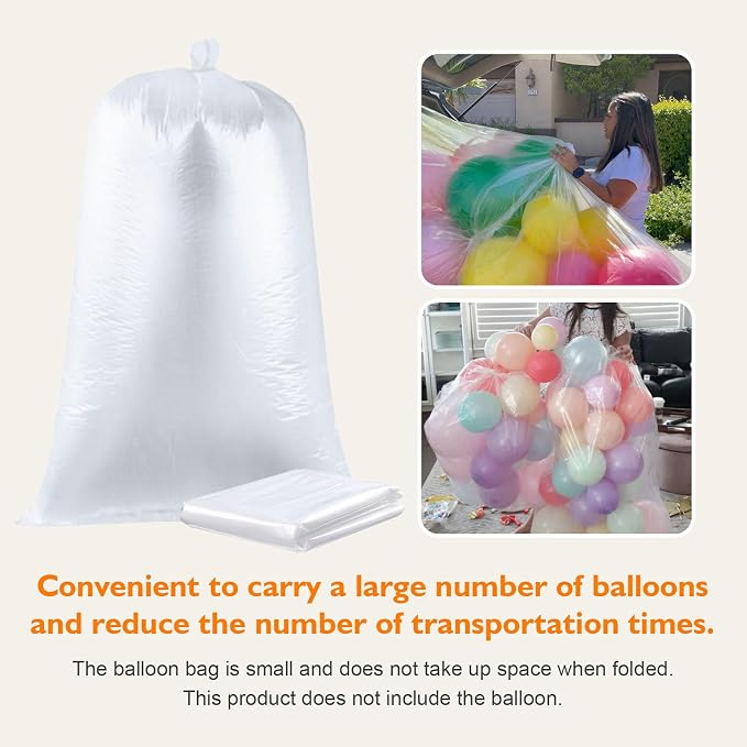 Kedixies 4Pack Balloon Transport Bags – Extra Large 98.4 x 59 Inch Reusable - Image 3
