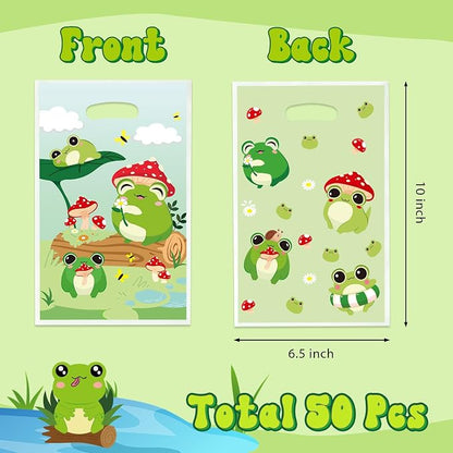 ANGOLIO Frog Party Favor Bags - Image 2