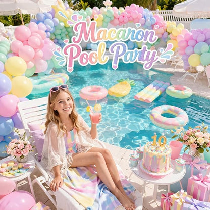 Pastel Balloons 100 Pack, Latex Rainbow Balloon, 12 Inch Round Helium - Image 7
