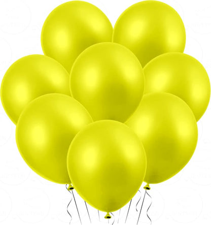 AFTERLOON® Biodegradable Natural Rubber Latex Balloons 24 pcs Pearlized Yellow by AFTERLOON%C2%AE